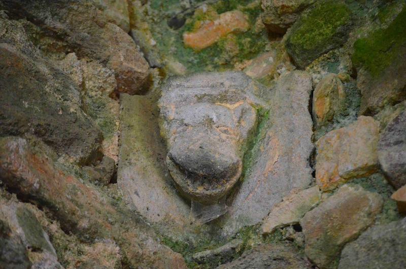 chapelle du clocher, culot sculpté, détail