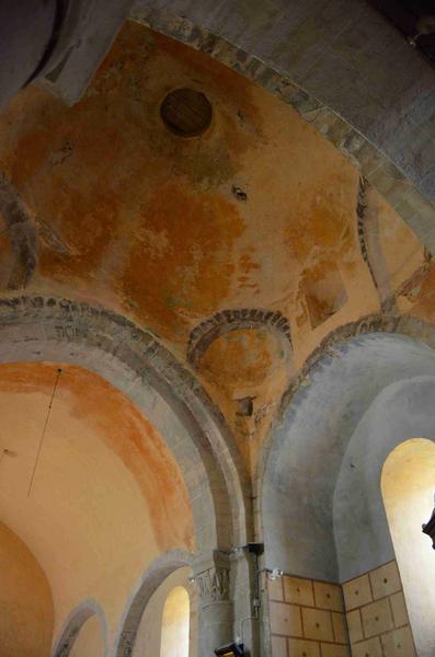 Vue générale de la voûte de la croisée du transept