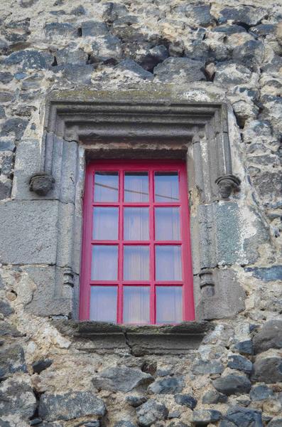 façade est, détail d'une baie