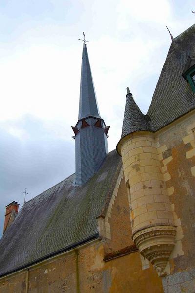 Chapelle, vue générale de la toiture