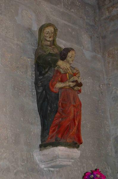 groupe sculpté : Sainte Anne et la Vierge, vue générale - © Ministère de la Culture (France), Médiathèque du patrimoine et de la photographie, diffusion RMN-GP