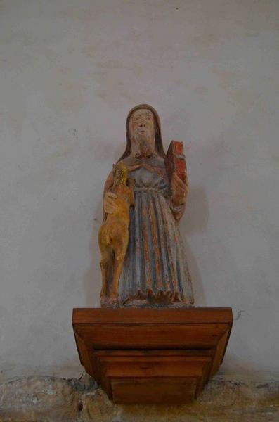 statuette : Saint Gilles, vue générale