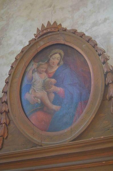 tableau : Vierge à l'enfant, vue générale