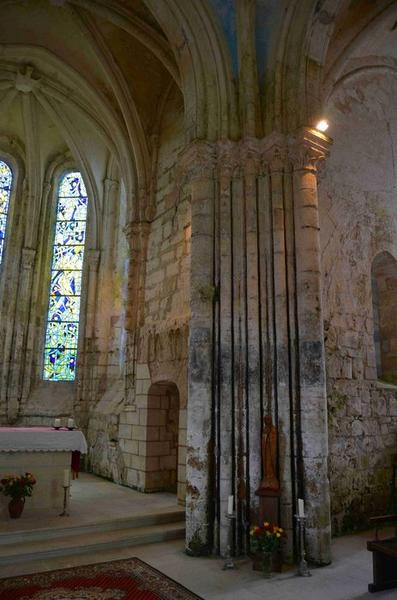 pilier sud-est de la croisée du transept, vue générale