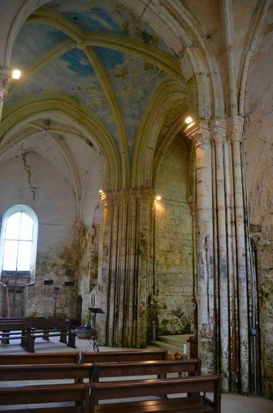 croisée du transept, transept nord, vue générale