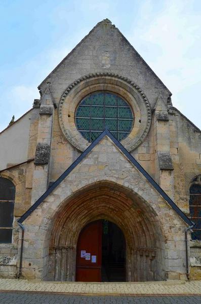 façade occidentale, vue générale