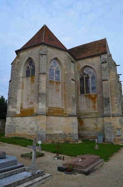 vue générale du chevet