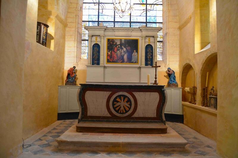 retable du maître-autel, tableau : Adoration des mages (l'), vue générale - © Ministère de la Culture (France), Médiathèque du patrimoine et de la photographie, diffusion RMN-GP