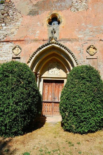 Chapelle, porche sud, vue générale