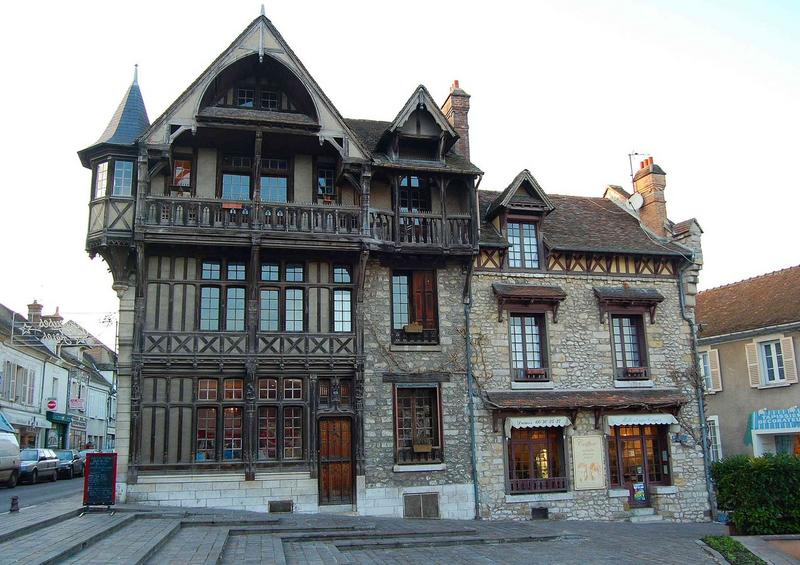 façade est, vue générale