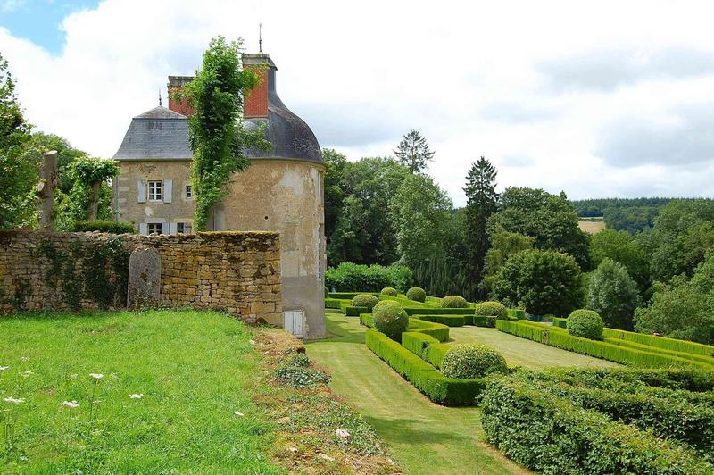 vue partielle du jardin