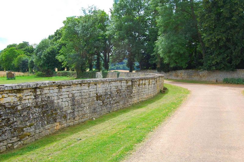 murs de clôture, vue générale