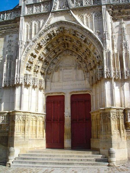 porche d'accès occidental, vue générale