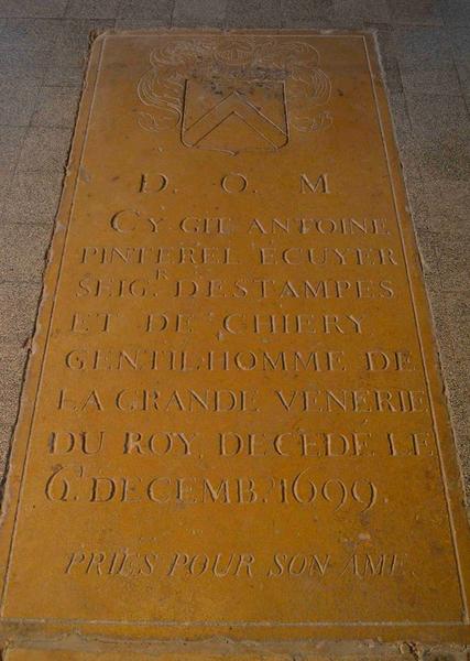 dalle funéraire d'Antoine Pinterel, seigneur d'Etampes, vue générale - © Ministère de la Culture (France), Médiathèque du patrimoine et de la photographie, diffusion RMN-GP