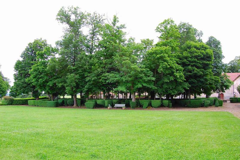 jardin est, vue générale