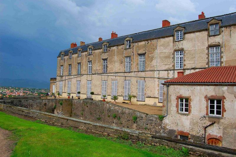 façade ouest, vue générale