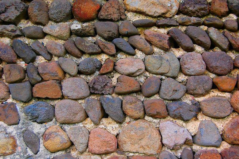 mur de clôture sud, détail