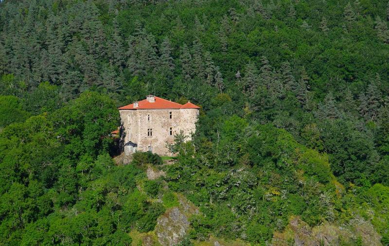 vue générale du château dans son environnement