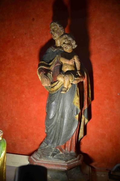 Statue : Vierge à l'Enfant dite Notre-Dame de Chassignolles 