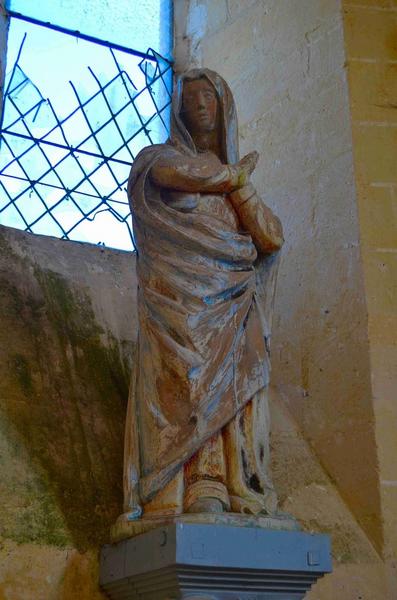 statue : Vierge de Calvaire, vue générale