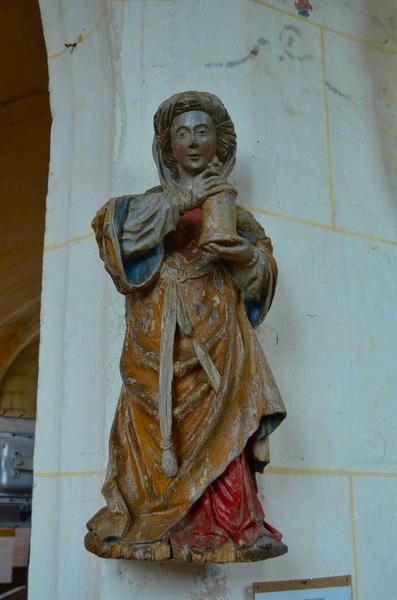 statue (statuette) : Sainte Madeleine, vue générale