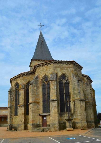 vue générale du chevet