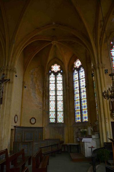 chapelle nord, vue générale