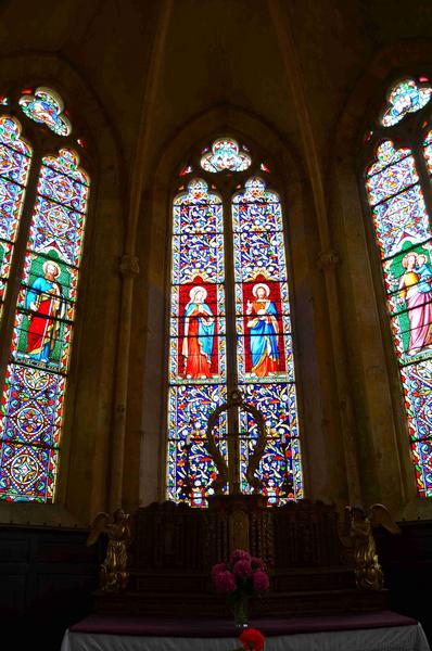 verrières du choeur, vue partielle