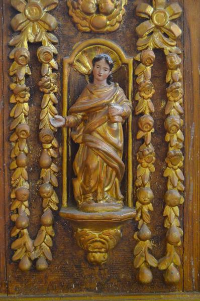 tabernacle du maître-autel, détail, statuette : saint Jean (?)