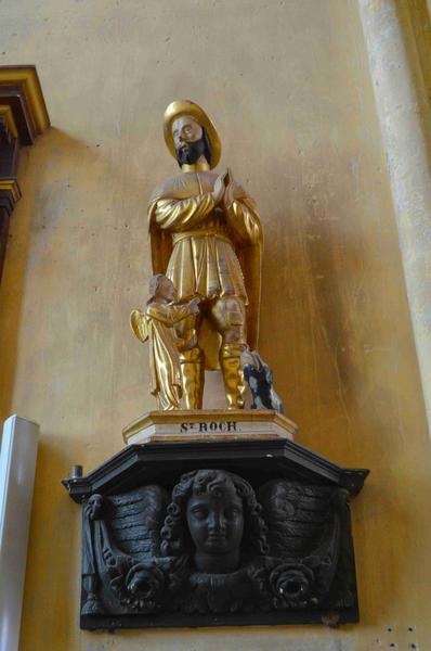 statue : saint Roch, vue générale - © Ministère de la Culture (France), Médiathèque du patrimoine et de la photographie, diffusion RMN-GP