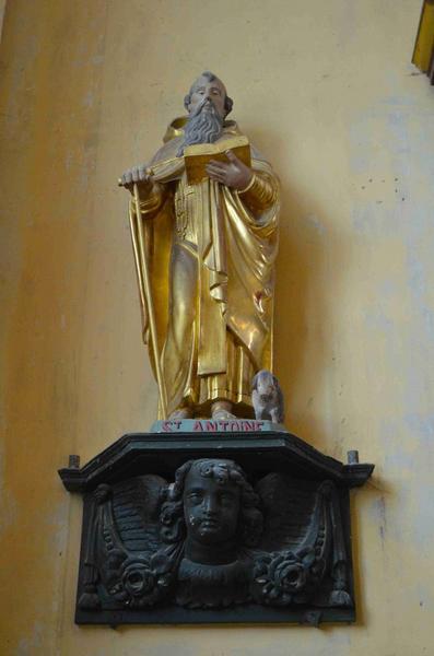 statue : saint Antoine, vue générale - © Ministère de la Culture (France), Médiathèque du patrimoine et de la photographie, diffusion RMN-GP