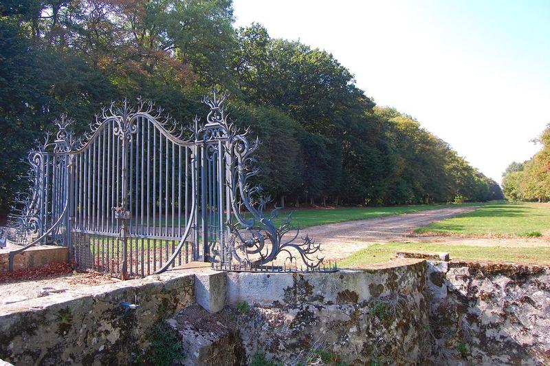 grille d'accès ouest, vue générale