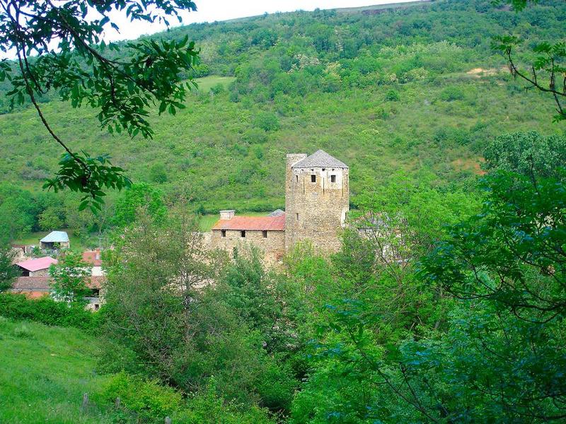 vue générale du château dans son environnement