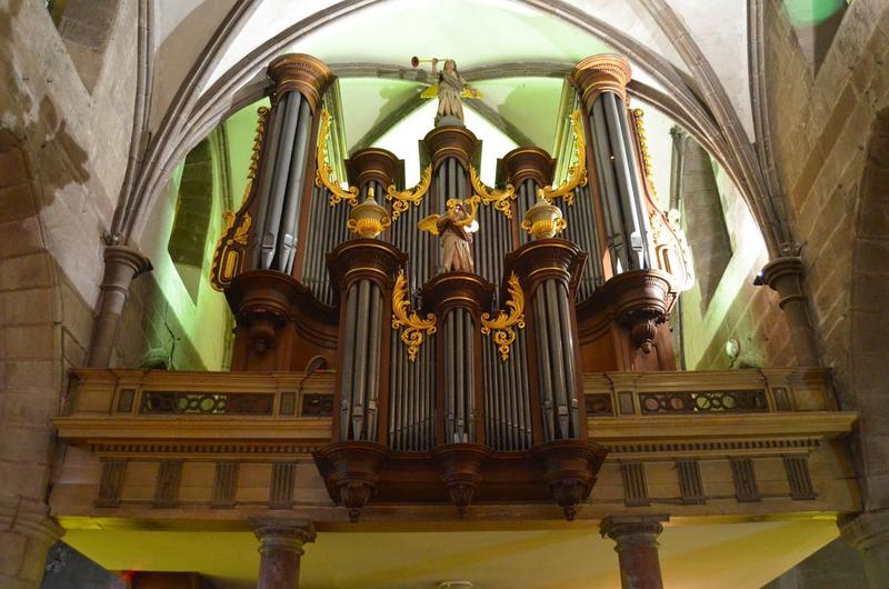 orgue de tribune : buffet d'orgue, vue générale