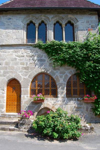 façade ouest, vue générale