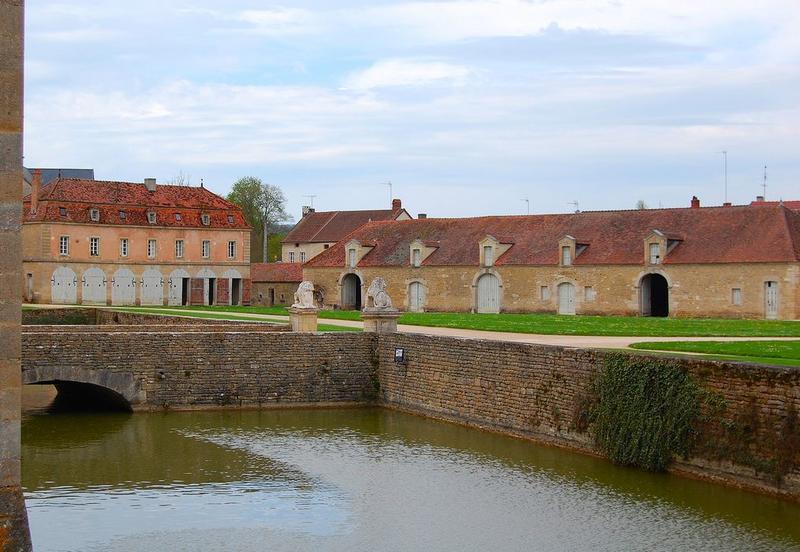 bâtiments de la basse cour, vue générale