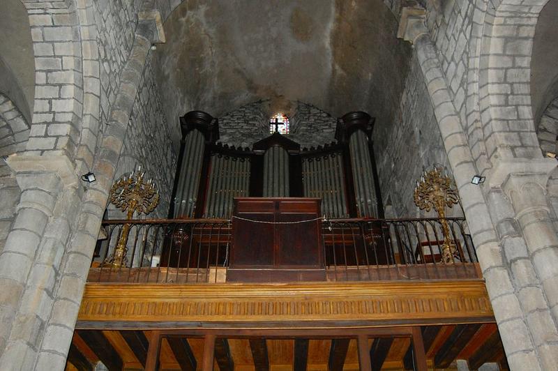 Orgue de tribune : partie instrumentale de l'orgue