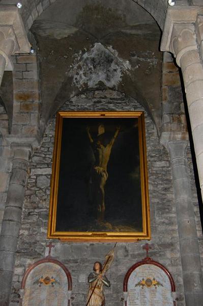 tableau : Christ en croix, vue générale