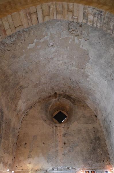 voûte de la chapelle, vue partielle