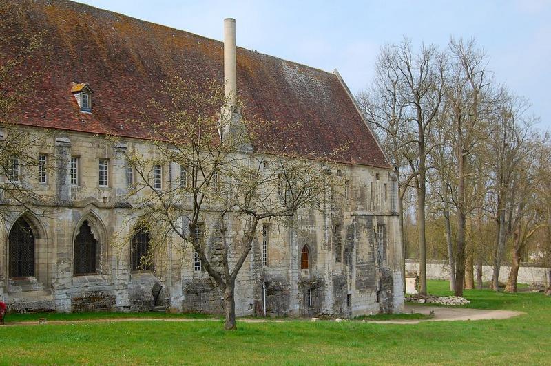 aile est, façade est, vue partielle