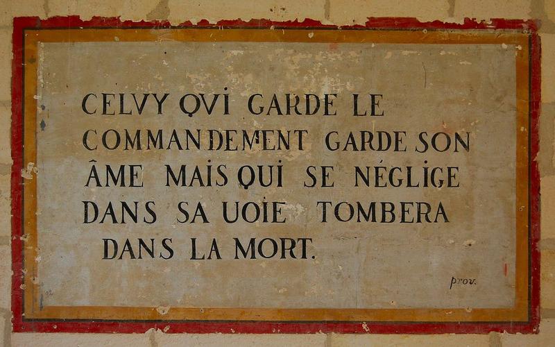 peinture monumentale, proverbe, vue générale