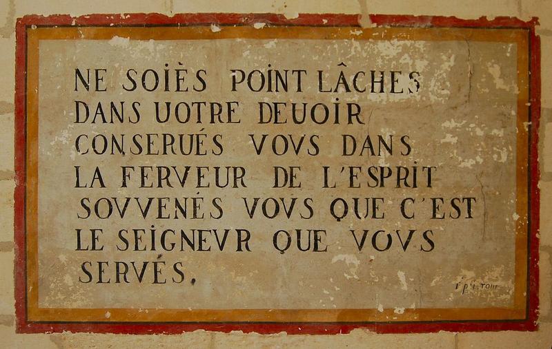 peinture monumentale, proverbe, vue générale