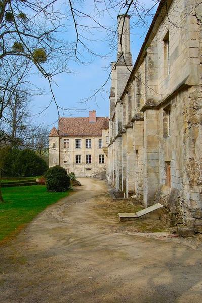 aile ouest, vue partielle