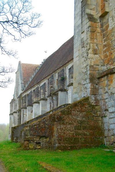 aile nord, façade nord, vue générale