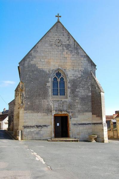 façade occidentale, vue générale