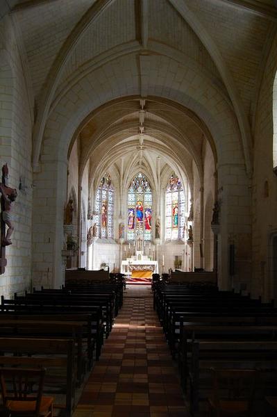 vue générale de la nef