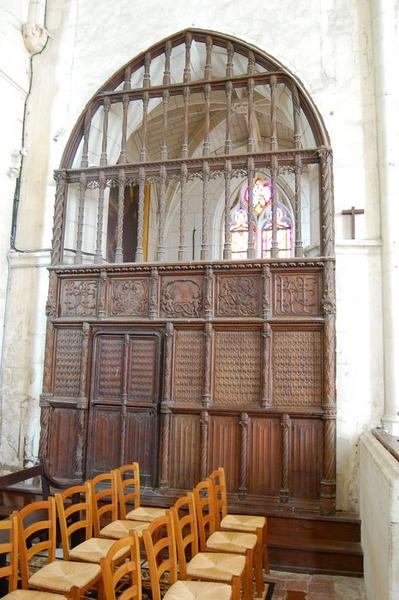 clôture de chapelle, vue générale