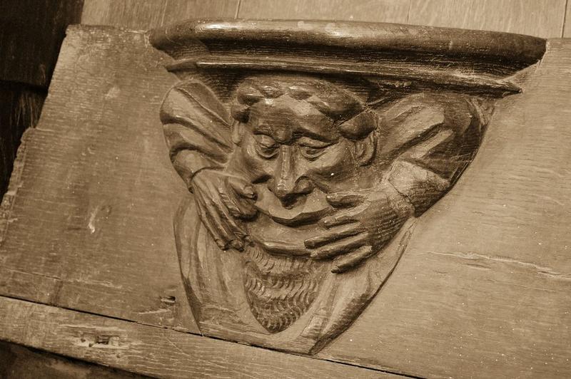 stalles, détail d'une miséricorde - © Ministère de la Culture (France), Médiathèque du patrimoine et de la photographie, diffusion RMN-GP