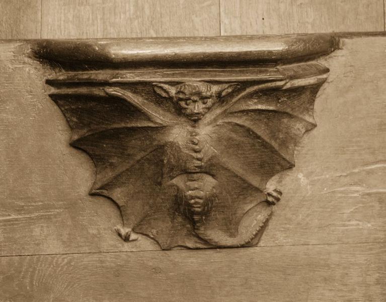 stalles, détail d'une miséricorde - © Ministère de la Culture (France), Médiathèque du patrimoine et de la photographie, diffusion RMN-GP