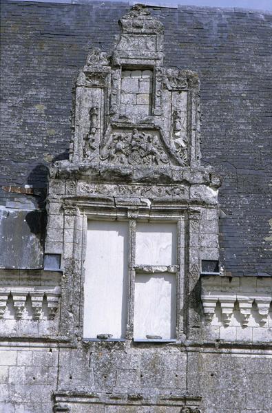 Lucarne de la façade ouest